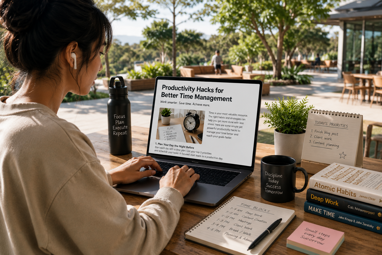 I Will Write Productivity Tips and Self-Improvement Articles